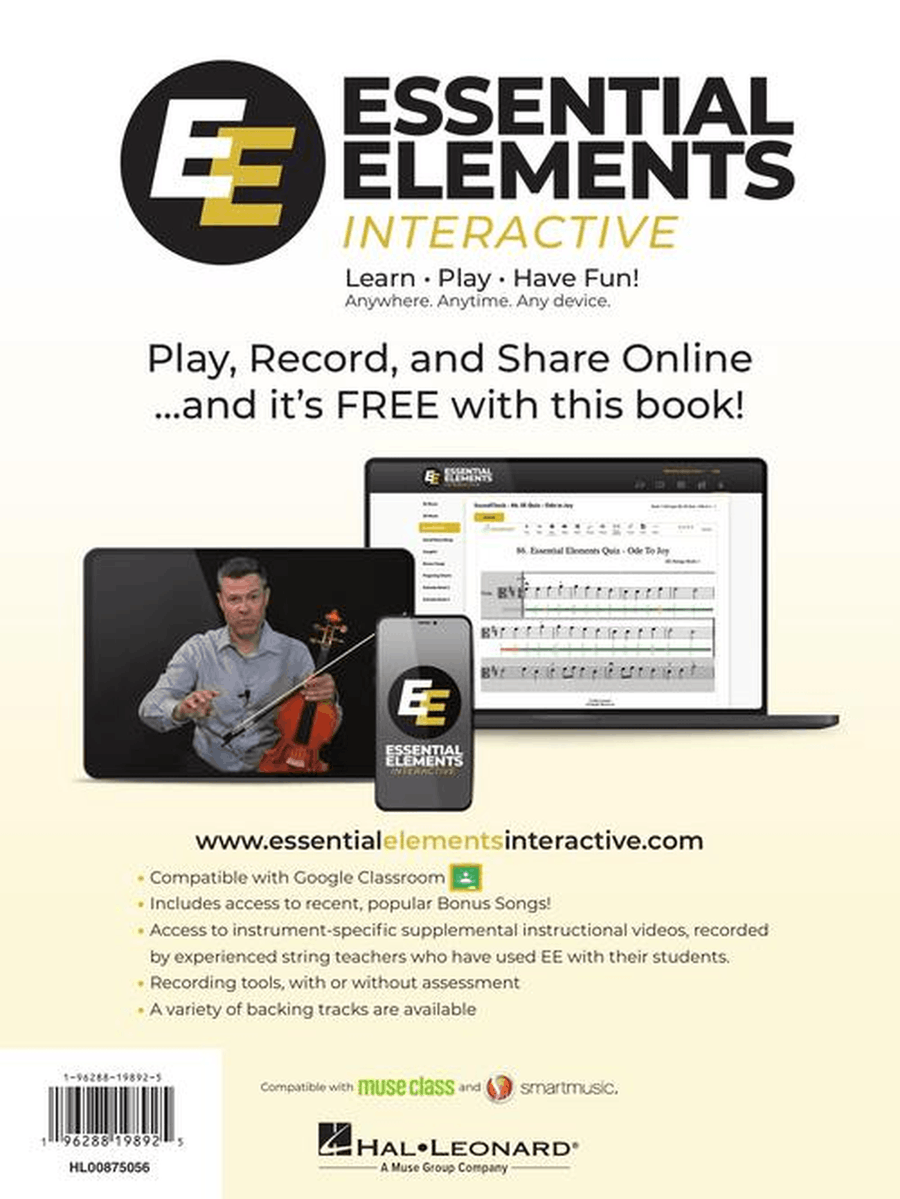 Essential Elements for Strings – Viola Book 1 with Online Resources String Orchestra scores gallery preview page 8