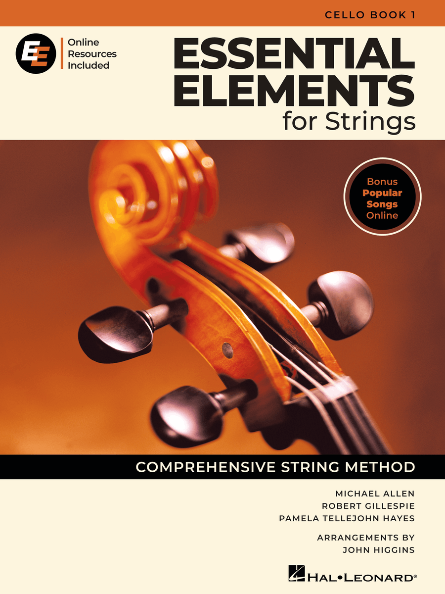 Essential Elements for Strings – Cello Book 1 with Online Resources String Orchestra scores gallery preview page 1