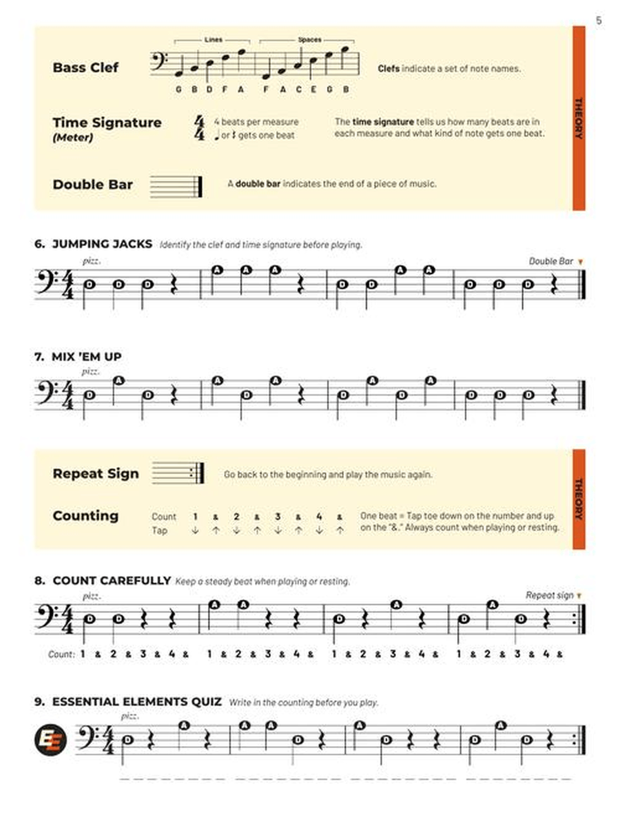 Essential Elements for Strings – Cello Book 1 with Online Resources String Orchestra scores gallery preview page 3