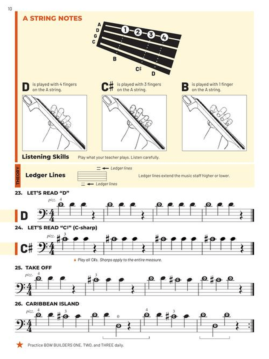 Essential Elements for Strings – Cello Book 1 with Online Resources String Orchestra scores gallery preview page 4