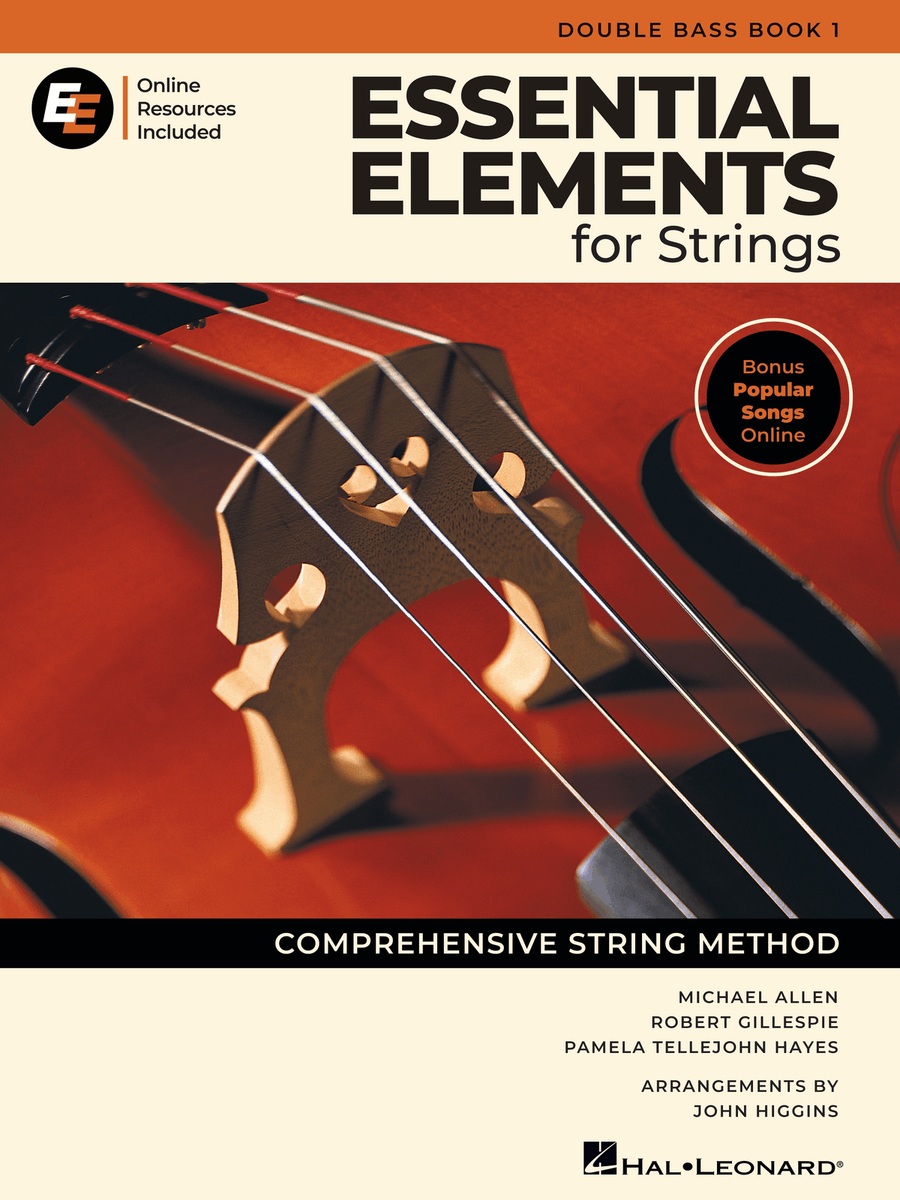 Essential Elements for Strings – Double Bass Book 1 with Online Resources String Orchestra scores gallery preview page 1