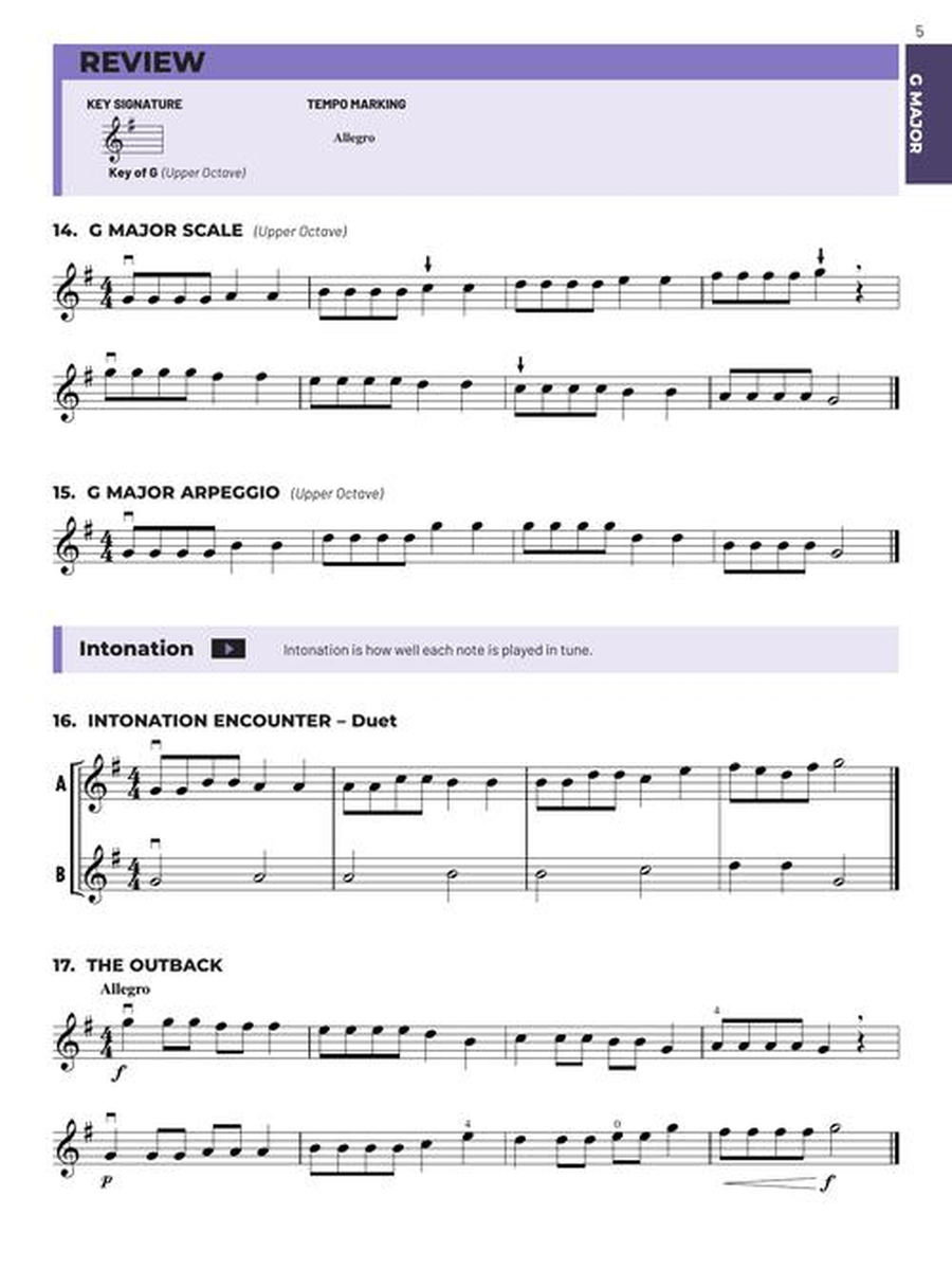 Essential Elements for Strings – Violin Book 2 with Online Resources String Orchestra scores gallery preview page 3