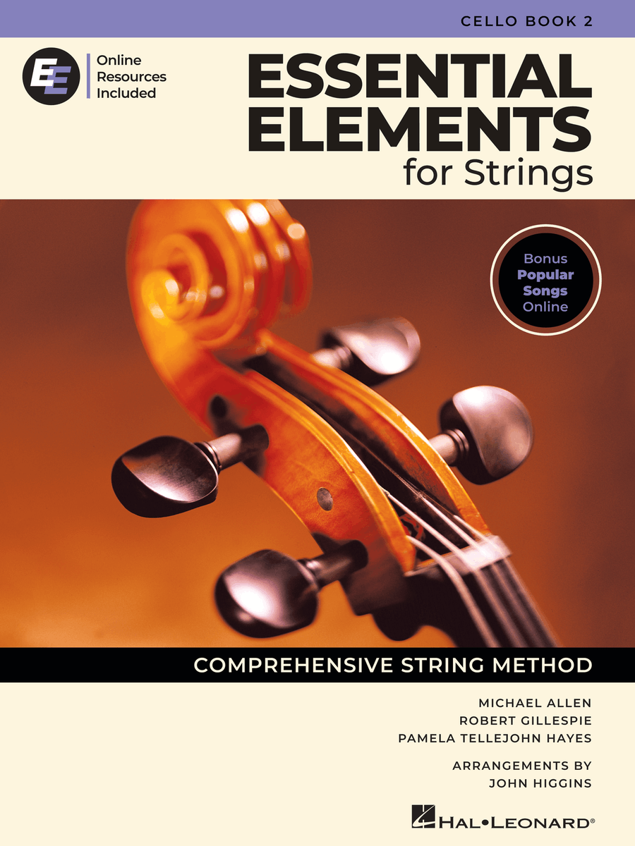 Essential Elements for Strings – Cello Book 2 with Online Resources String Orchestra scores gallery preview page 1