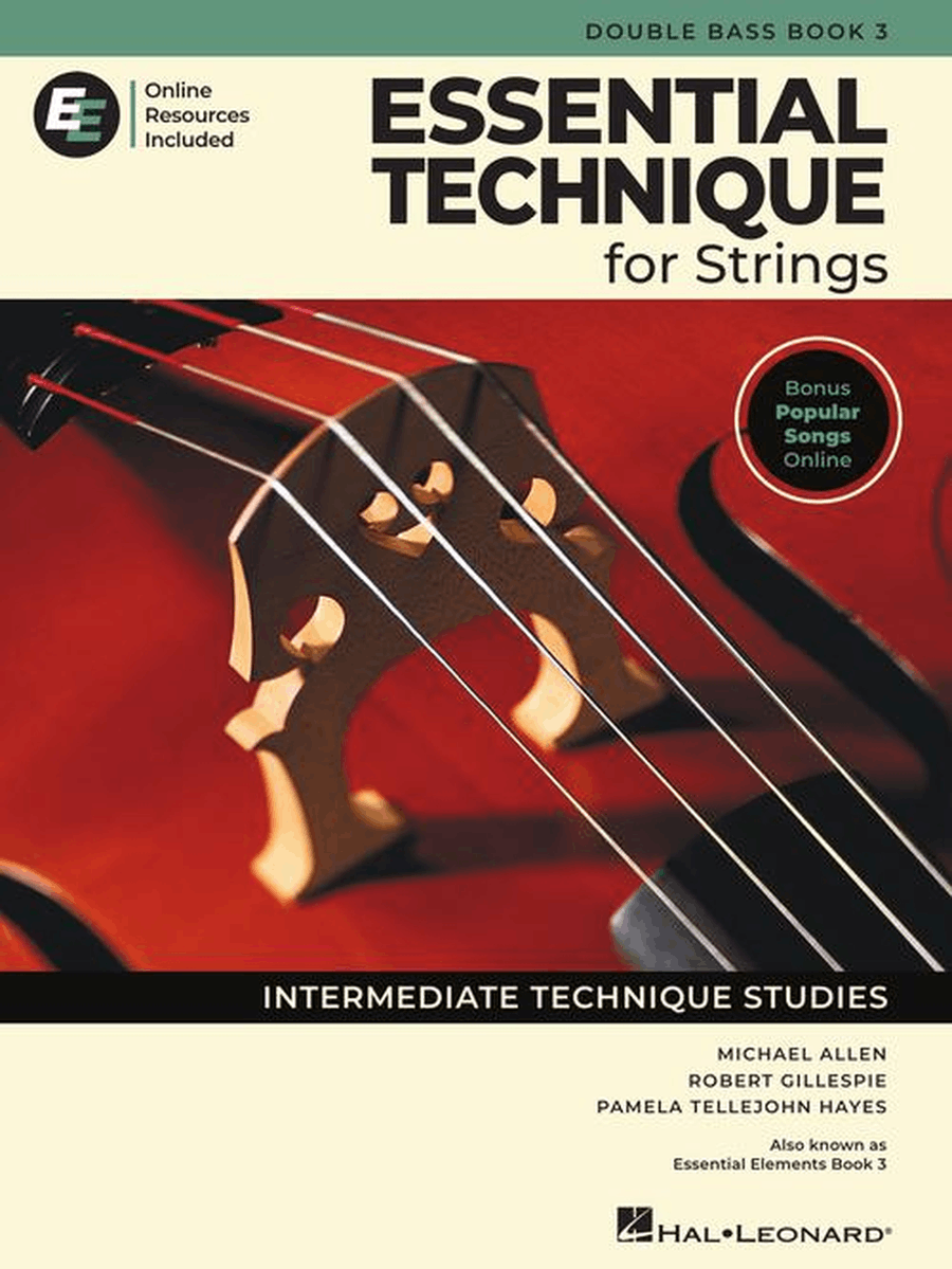 Essential Technique for Strings – Double Bass Book 3 with Online Resources String Orchestra scores gallery preview page 2