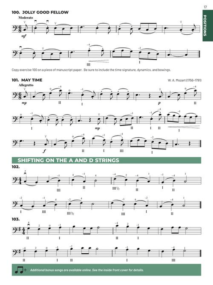 Essential Technique for Strings – Double Bass Book 3 with Online Resources String Orchestra scores gallery preview page 3