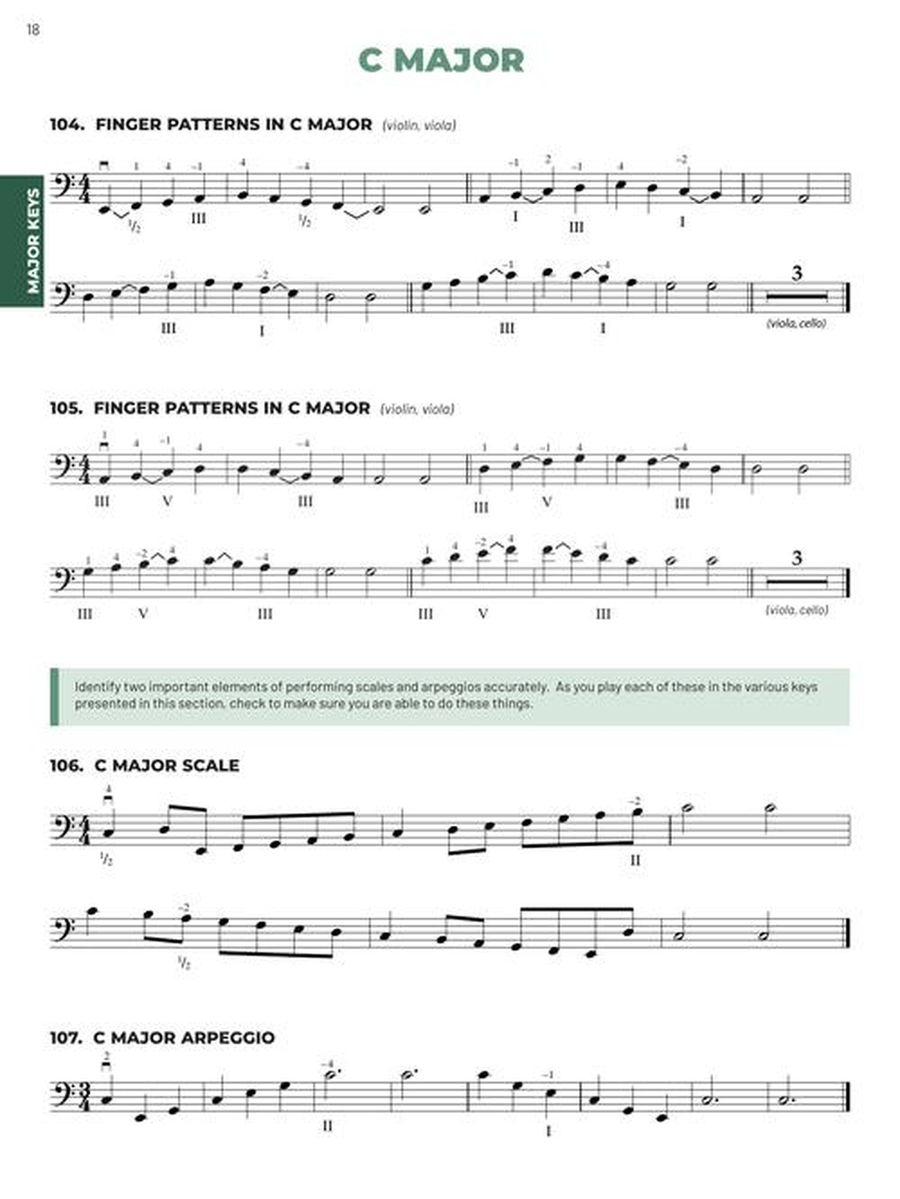 Essential Technique for Strings – Double Bass Book 3 with Online Resources String Orchestra scores gallery preview page 4