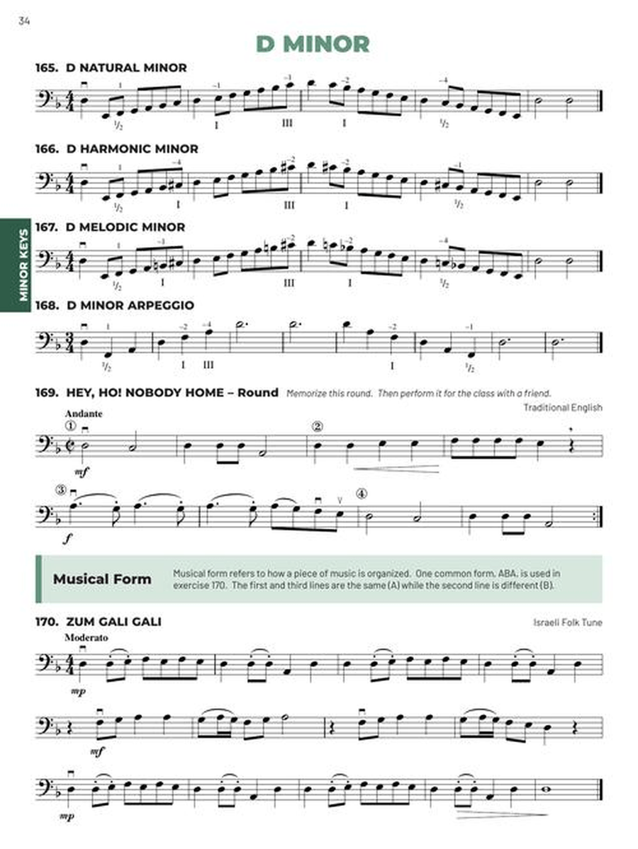 Essential Technique for Strings – Double Bass Book 3 with Online Resources String Orchestra scores gallery preview page 6