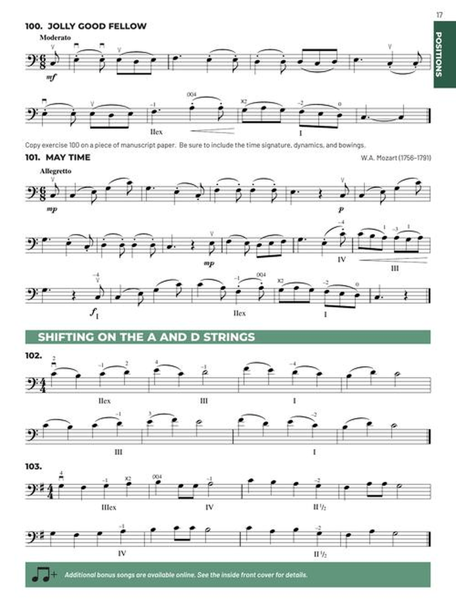 Essential Technique for Strings – Cello Book 3 with Online Resources String Orchestra scores gallery preview page 3