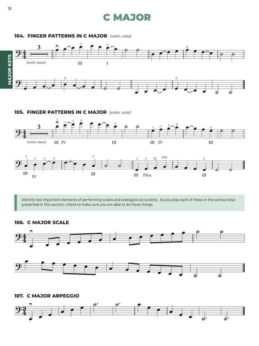 Essential Technique for Strings – Cello Book 3 with Online Resources String Orchestra scores gallery preview page 4