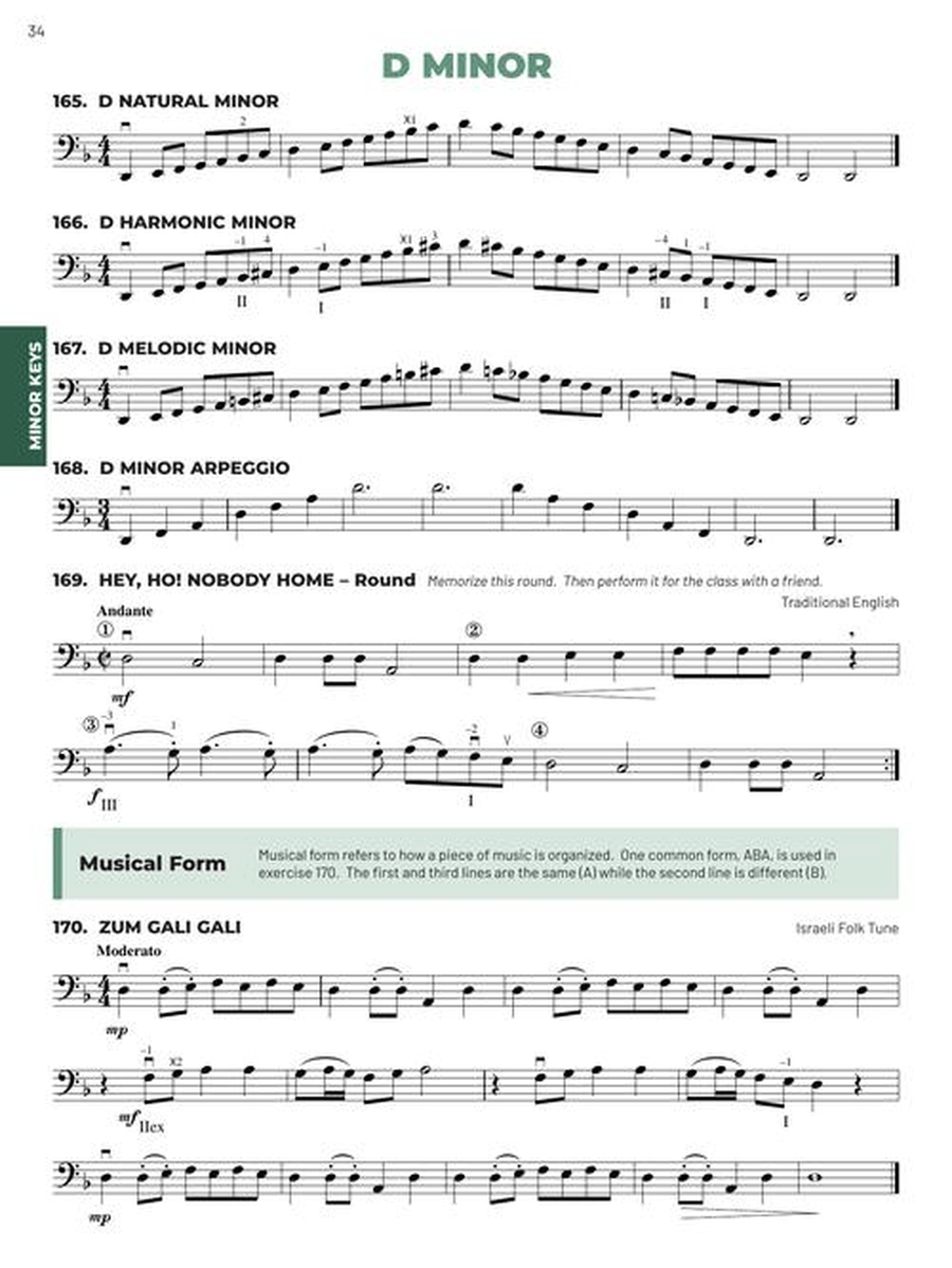 Essential Technique for Strings – Cello Book 3 with Online Resources String Orchestra scores gallery preview page 6