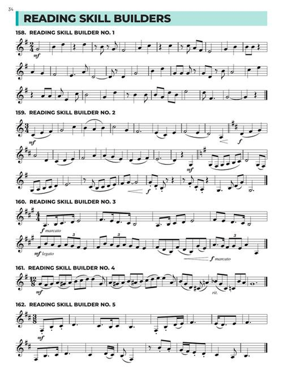 Essential Technique for Band – Eb Alto Clarinet Book 3 with Online Resources Concert Band Methods scores gallery preview page 6