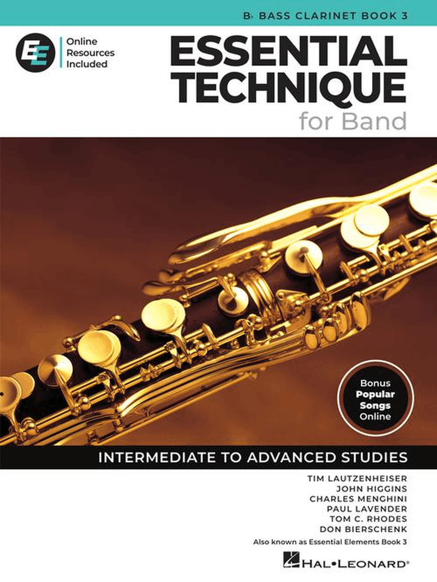 Essential Technique for Band – Bb Bass Clarinet Book 3 with Online Resources Concert Band Methods scores gallery preview page 2