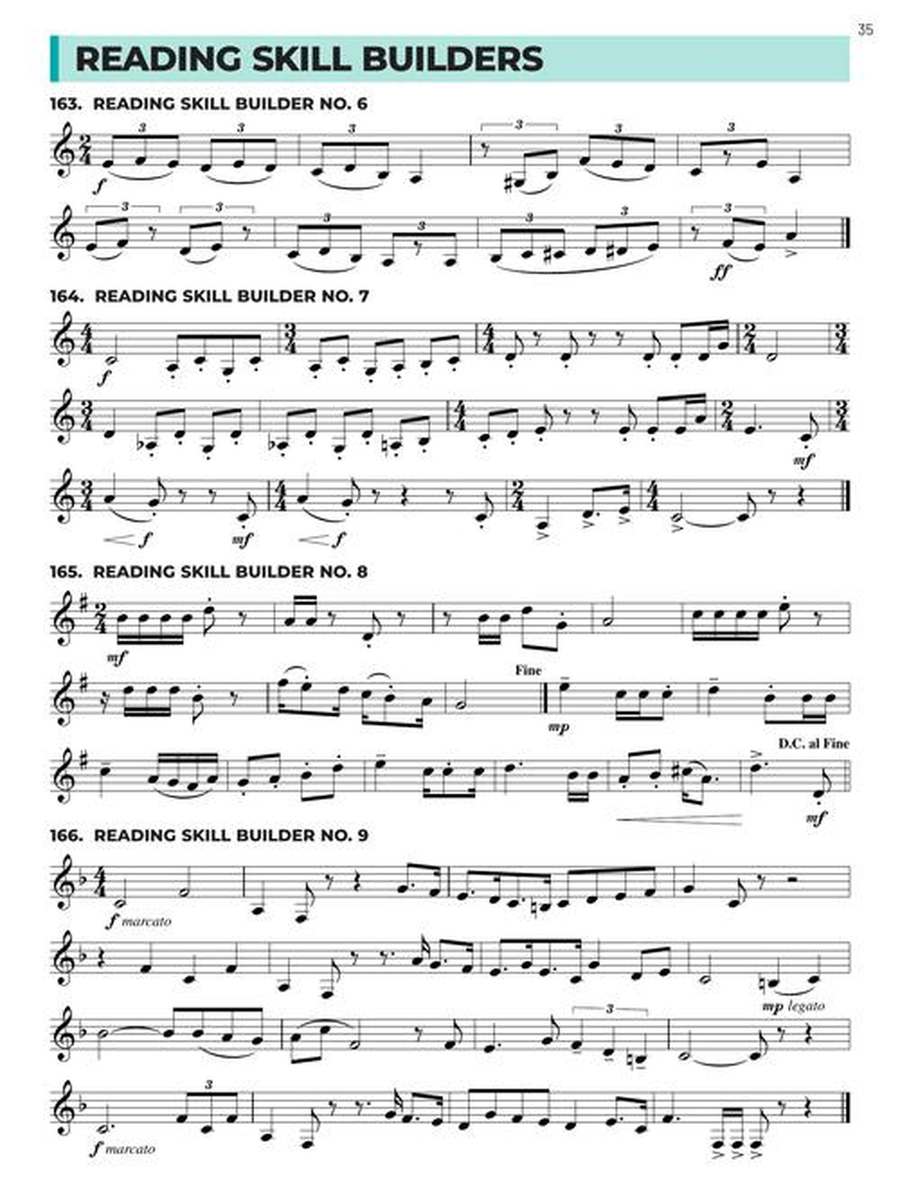 Essential Technique for Band – Bb Bass Clarinet Book 3 with Online Resources Concert Band Methods scores gallery preview page 7