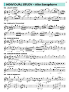 Essential Technique for Band – Eb Alto Saxophone Book 3 with Online Resources Concert Band Methods scores gallery preview page 5