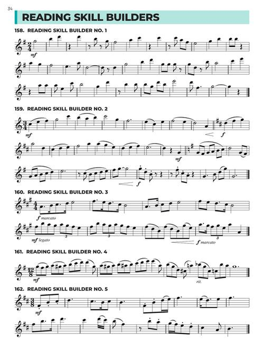 Essential Technique for Band – Eb Alto Sax Book 3 with Online Resources Concert Band Methods scores gallery preview page 6
