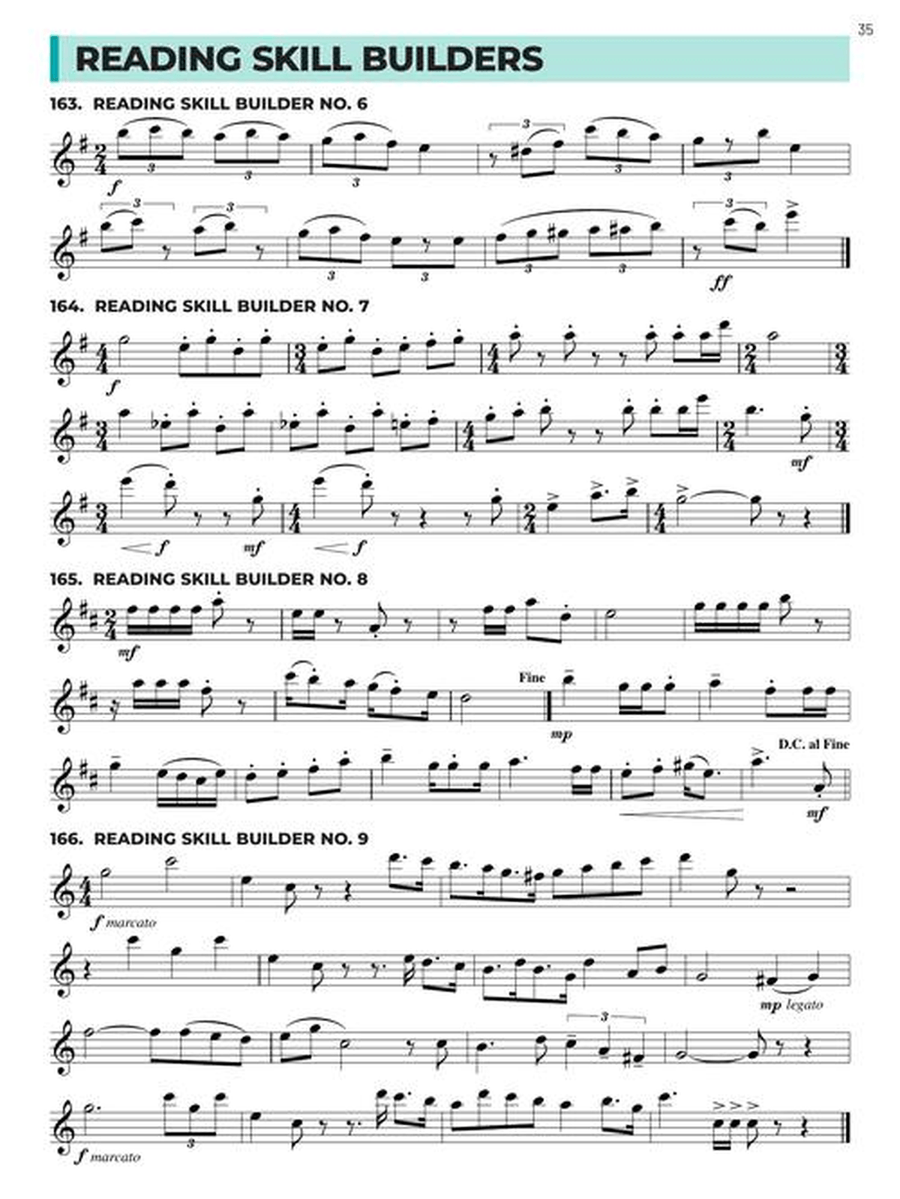 Essential Technique for Band – Eb Alto Sax Book 3 with Online Resources Concert Band Methods scores gallery preview page 7