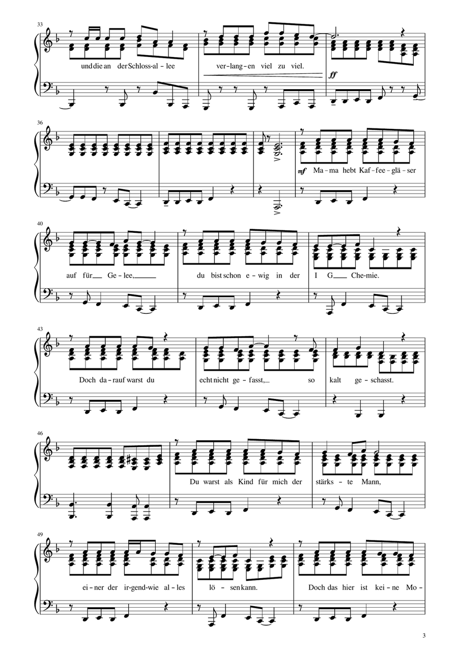 Monopoly Monopoly Piano Solo scores gallery preview page 3