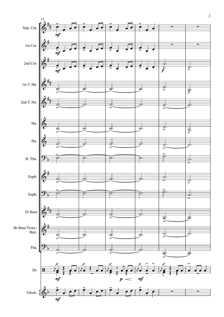Game Of Thrones Brass Band scores gallery preview page 3