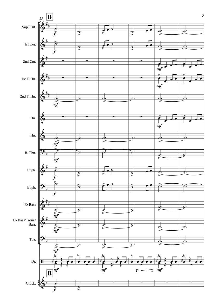 Game Of Thrones Brass Band scores gallery preview page 5