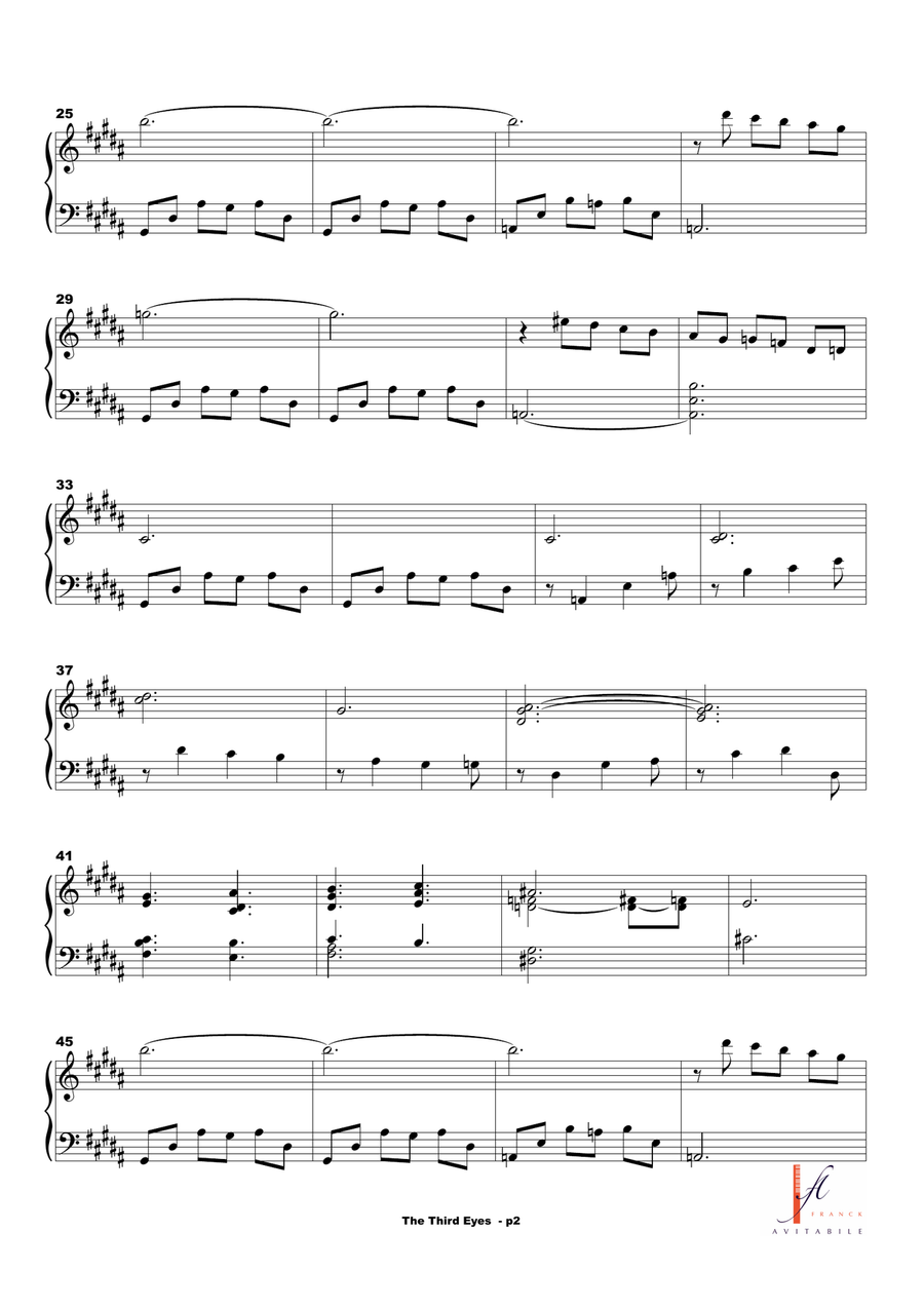 The Third Eye The Third Eye Piano Method scores gallery preview page 2