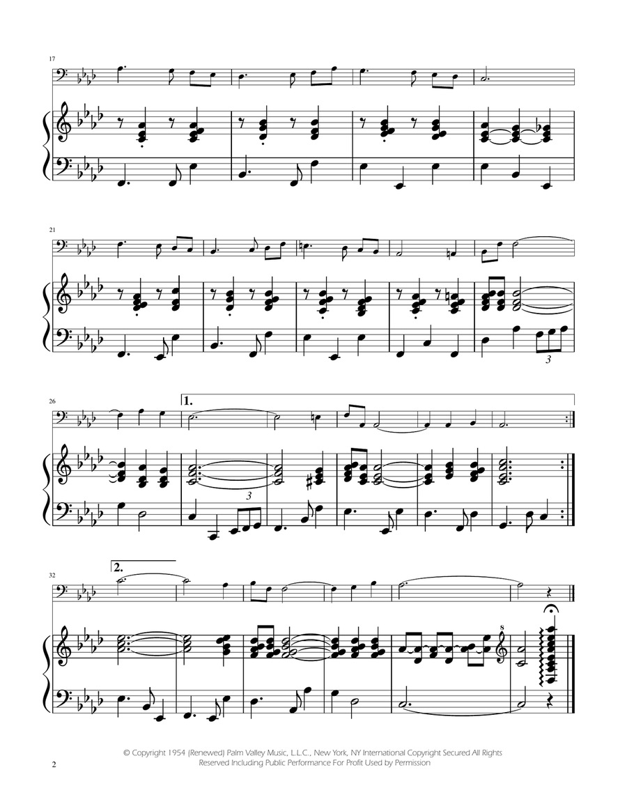 Fly Me To The Moon (In Other Words) Bassoon scores gallery preview page 2