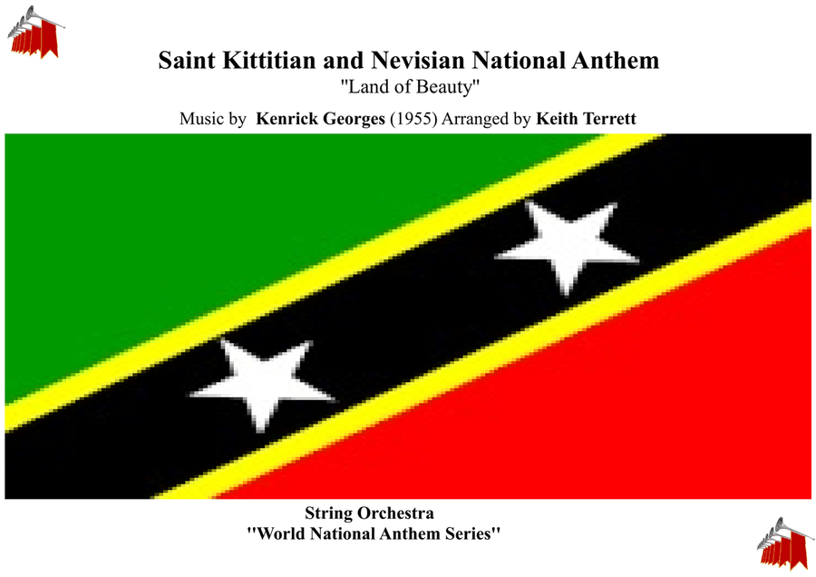 Saint Kittitian and Nevisian National Anthem for String Orchestra String Orchestra scores gallery preview page 1