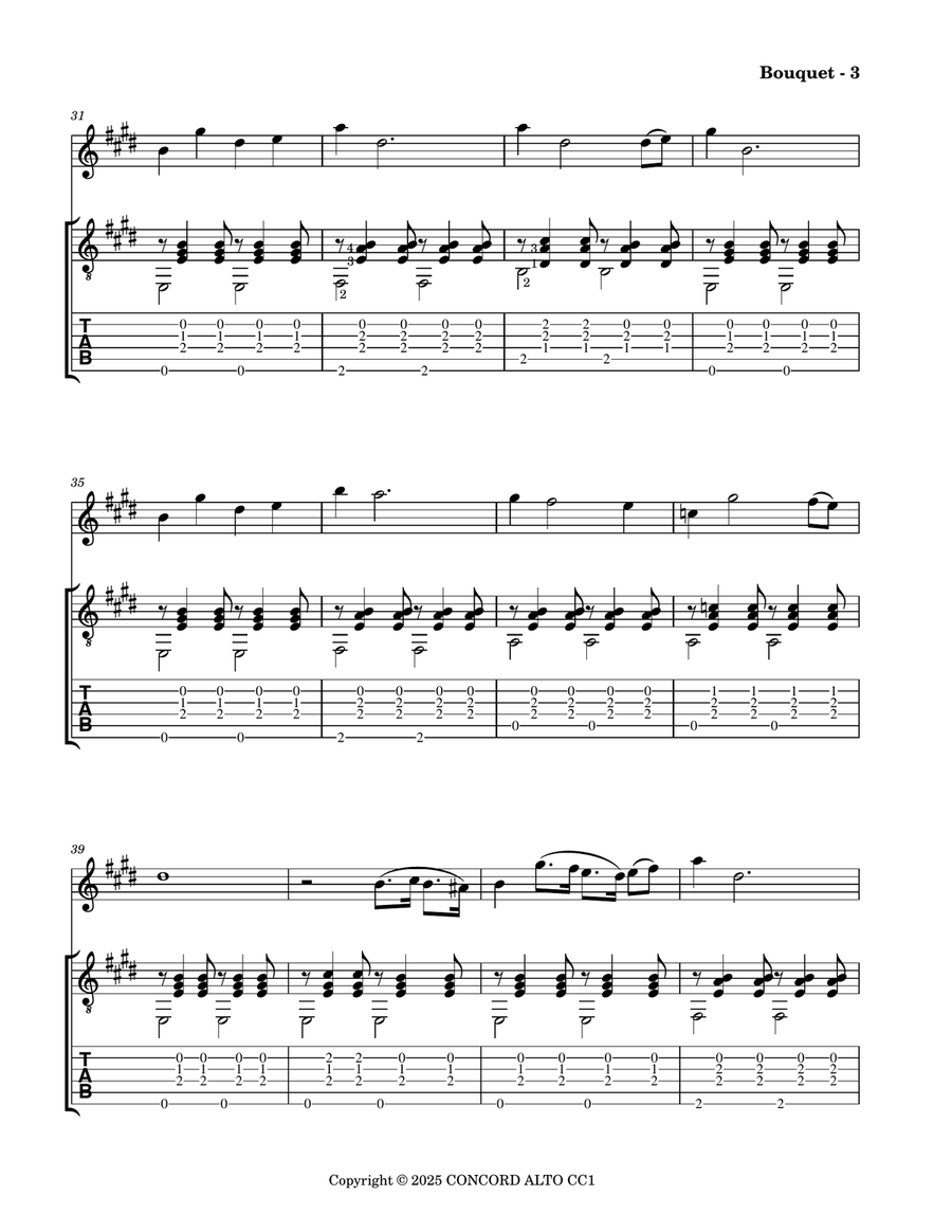 Bouquet Bouquet Flute scores gallery preview page 5