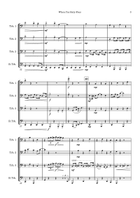 When I'm Sixty-Four Brass Quartet scores gallery preview page 3