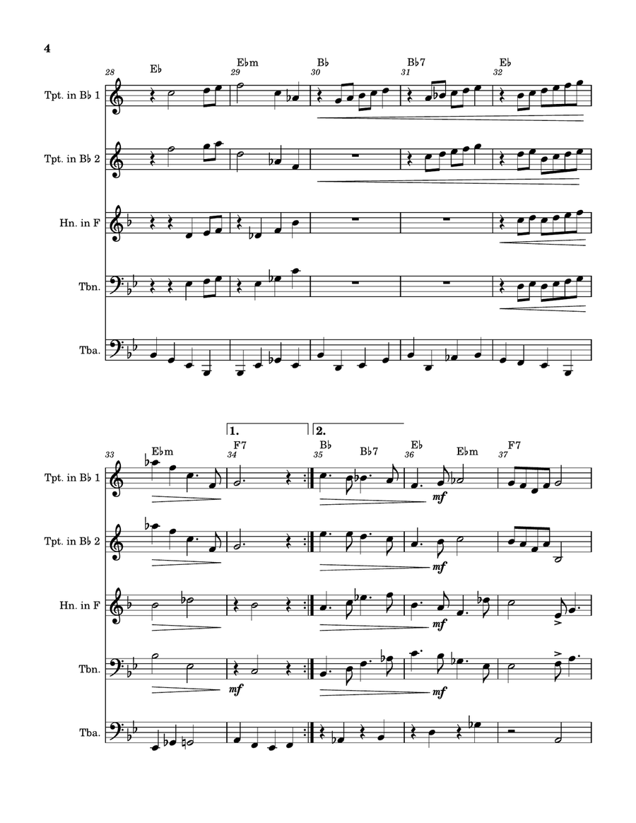 A Tune for Sam & Jaz A Tune for Sam & Jaz 3-Part scores gallery preview page 4