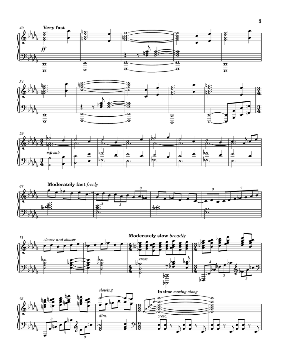 No. 11 in b-flat minor Piano Solo scores gallery preview page 3