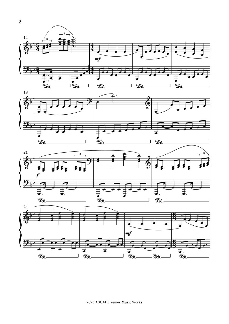 Splashing Orcas Splashing Orcas Piano Method scores gallery preview page 2