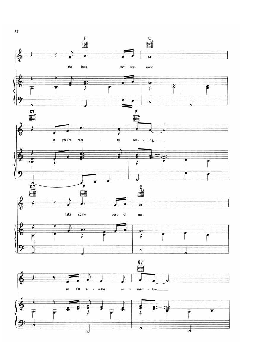Is It Really Over Is It Really Over Piano, Vocal, Guitar scores gallery preview page 2