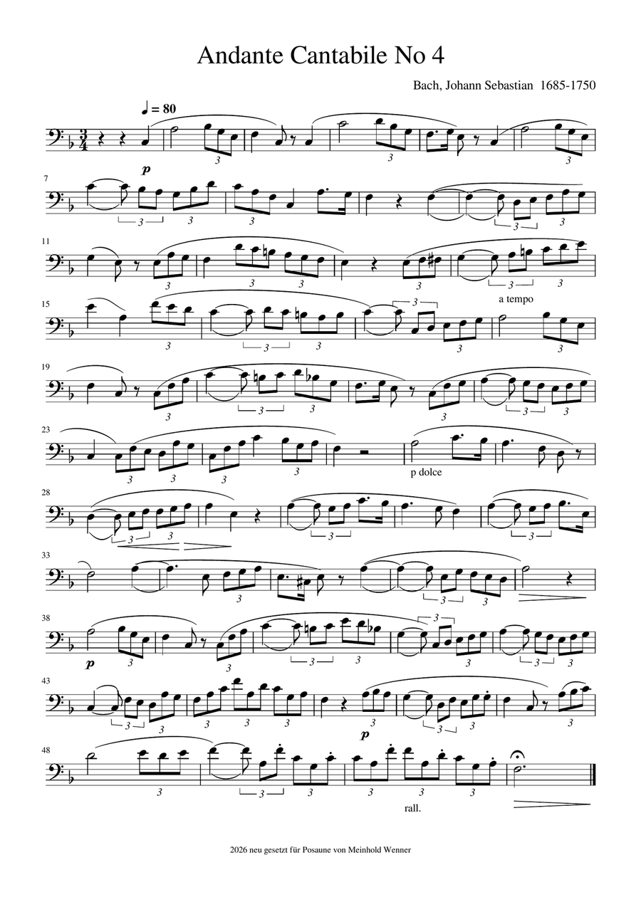 37 easy peaces for trombone 1583 -1685 Trombone Solo scores gallery preview page 5