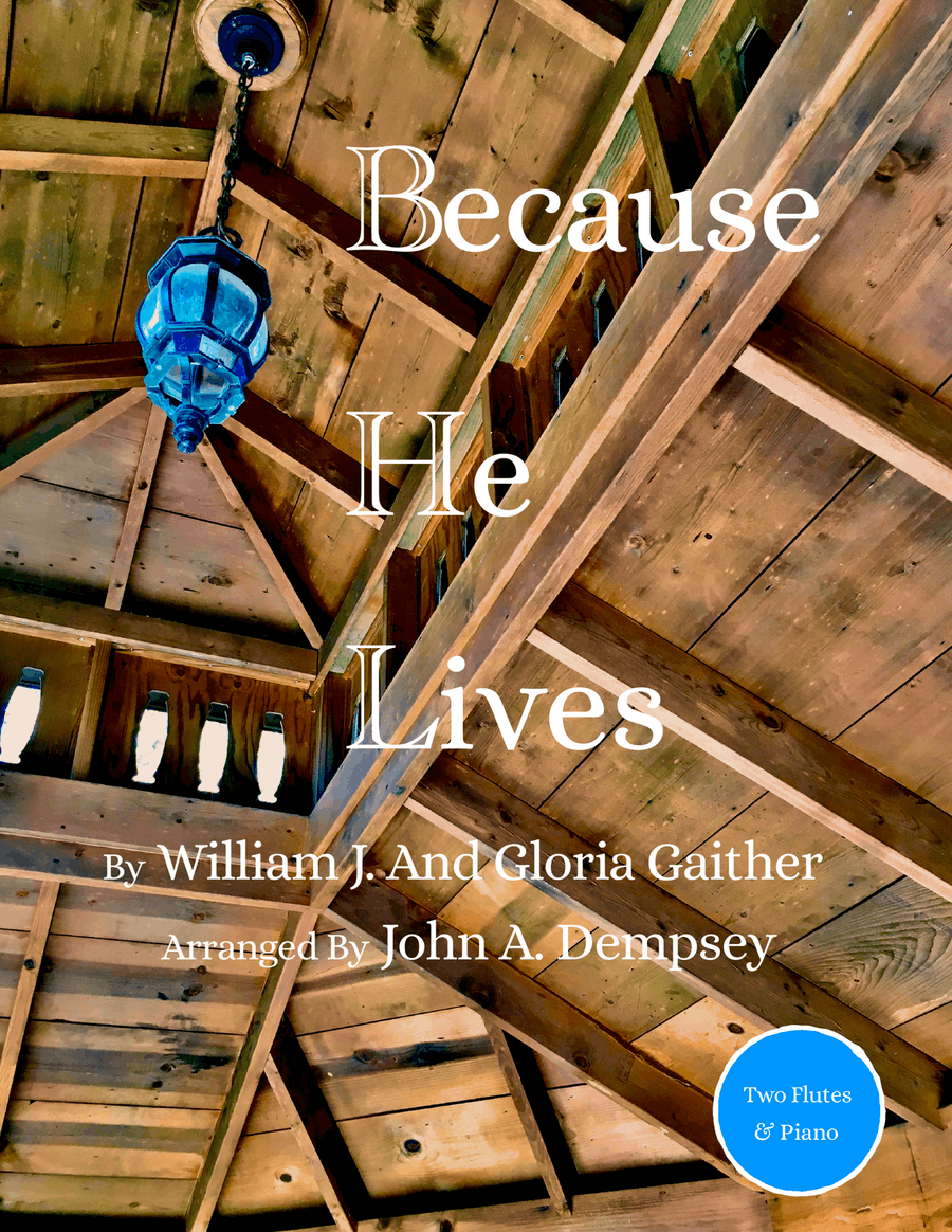 Because He Lives Woodwind Duet scores gallery preview page 1