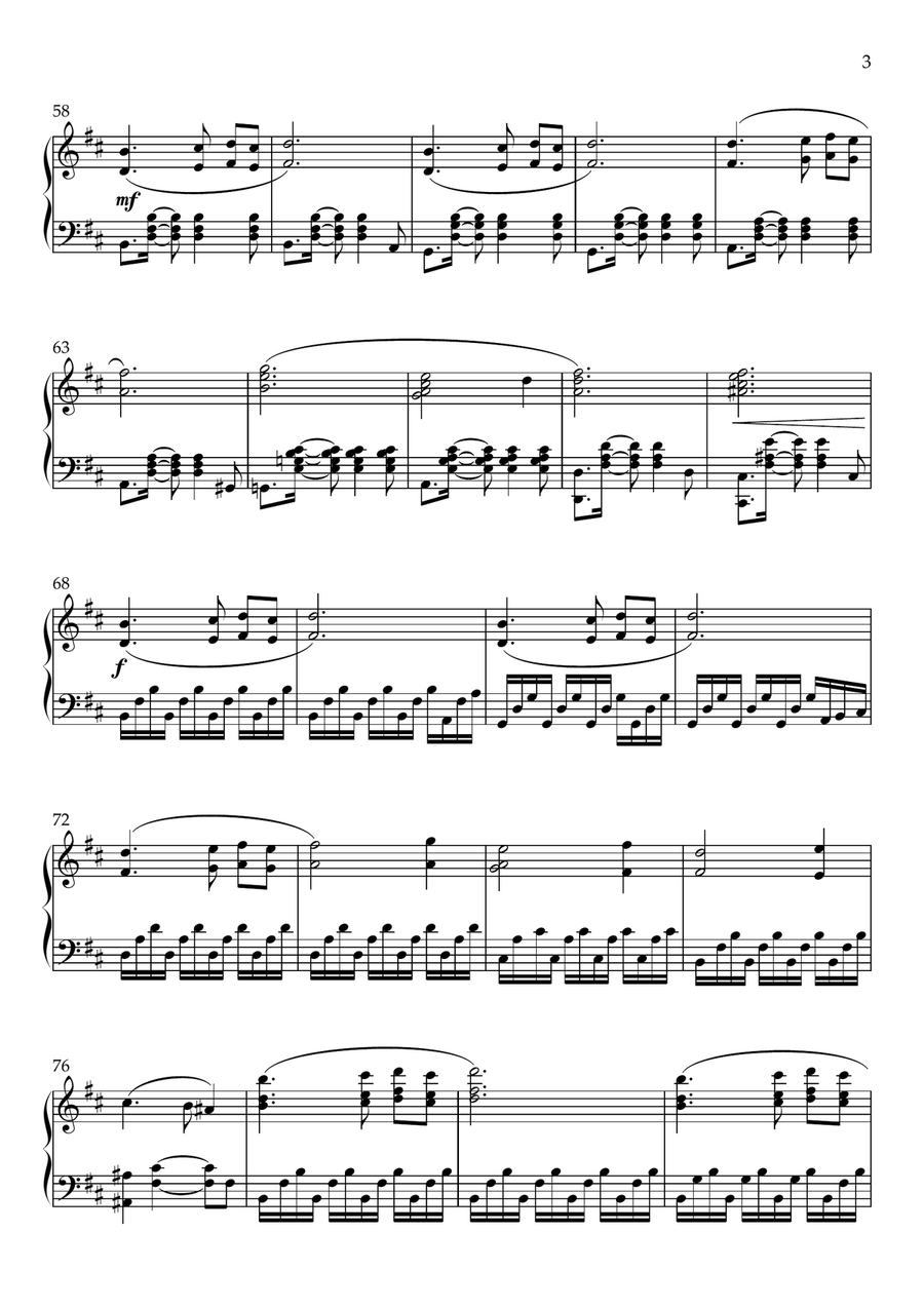 For Philip For Philip Piano Solo scores gallery preview page 3