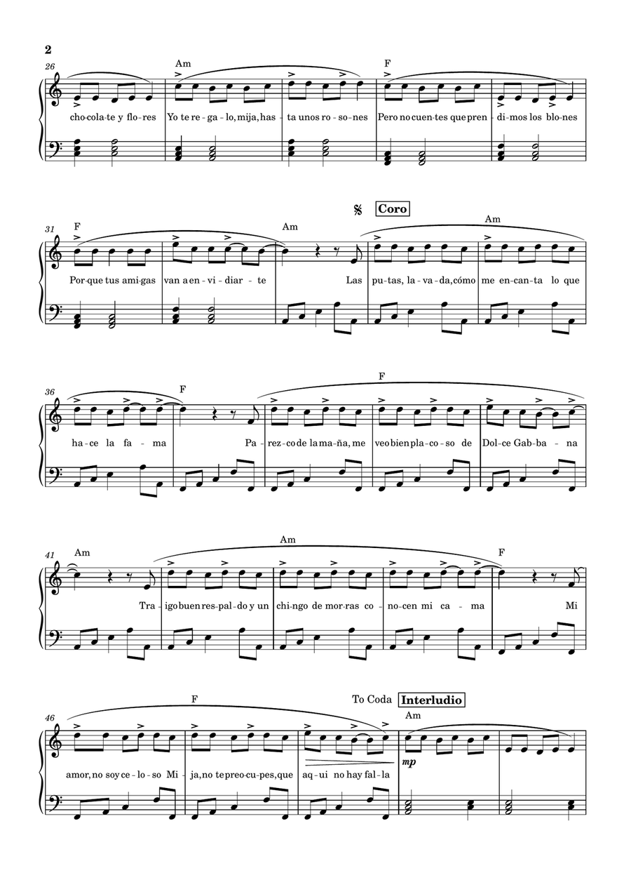 Rosones Rosones A Cappella scores gallery preview page 2