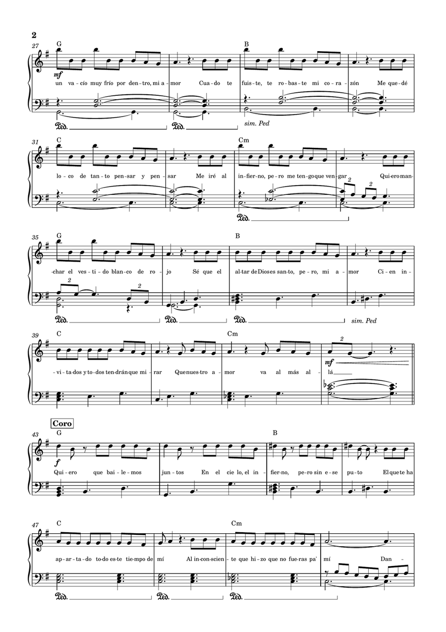 Tu Boda Tu Boda A Cappella scores gallery preview page 2