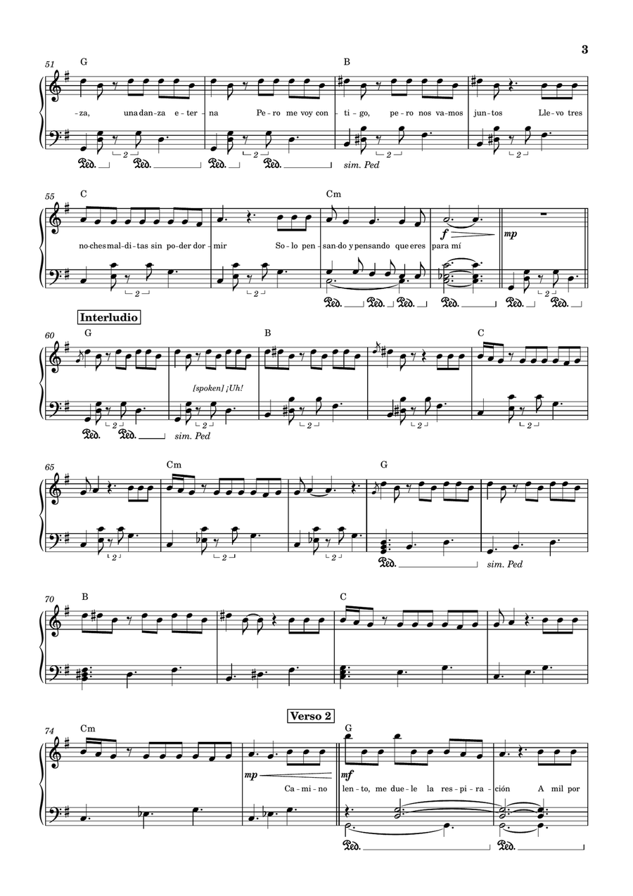 Tu Boda Tu Boda A Cappella scores gallery preview page 3