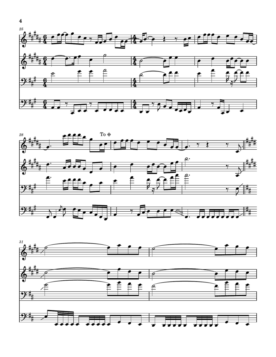 Nantucket Sleighride Nantucket Sleighride Brass Quartet scores gallery preview page 5