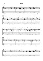 Upside Down Bass Guitar Tablature scores gallery preview page 3