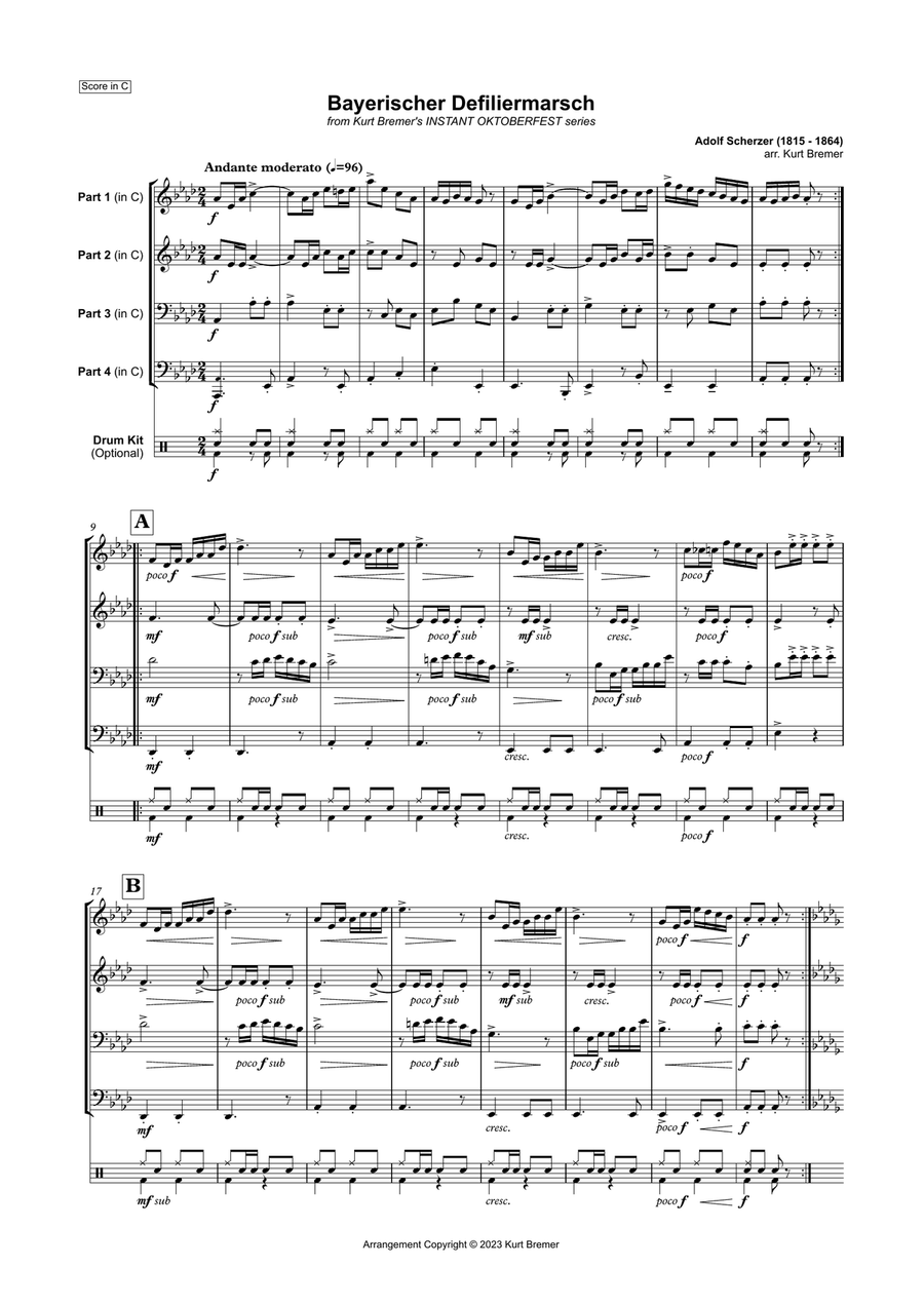 INSTANT OKTOBERFEST: DELUXE BUNDLE Small Ensemble scores gallery preview page 6