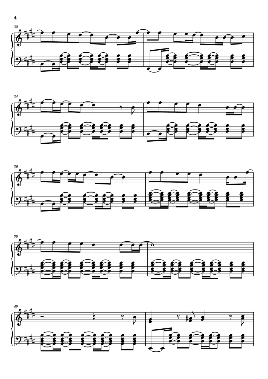 Sailor Song Sailor Song Piano Solo scores gallery preview page 4