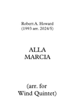 Alla Marcia (version for wind quintet)