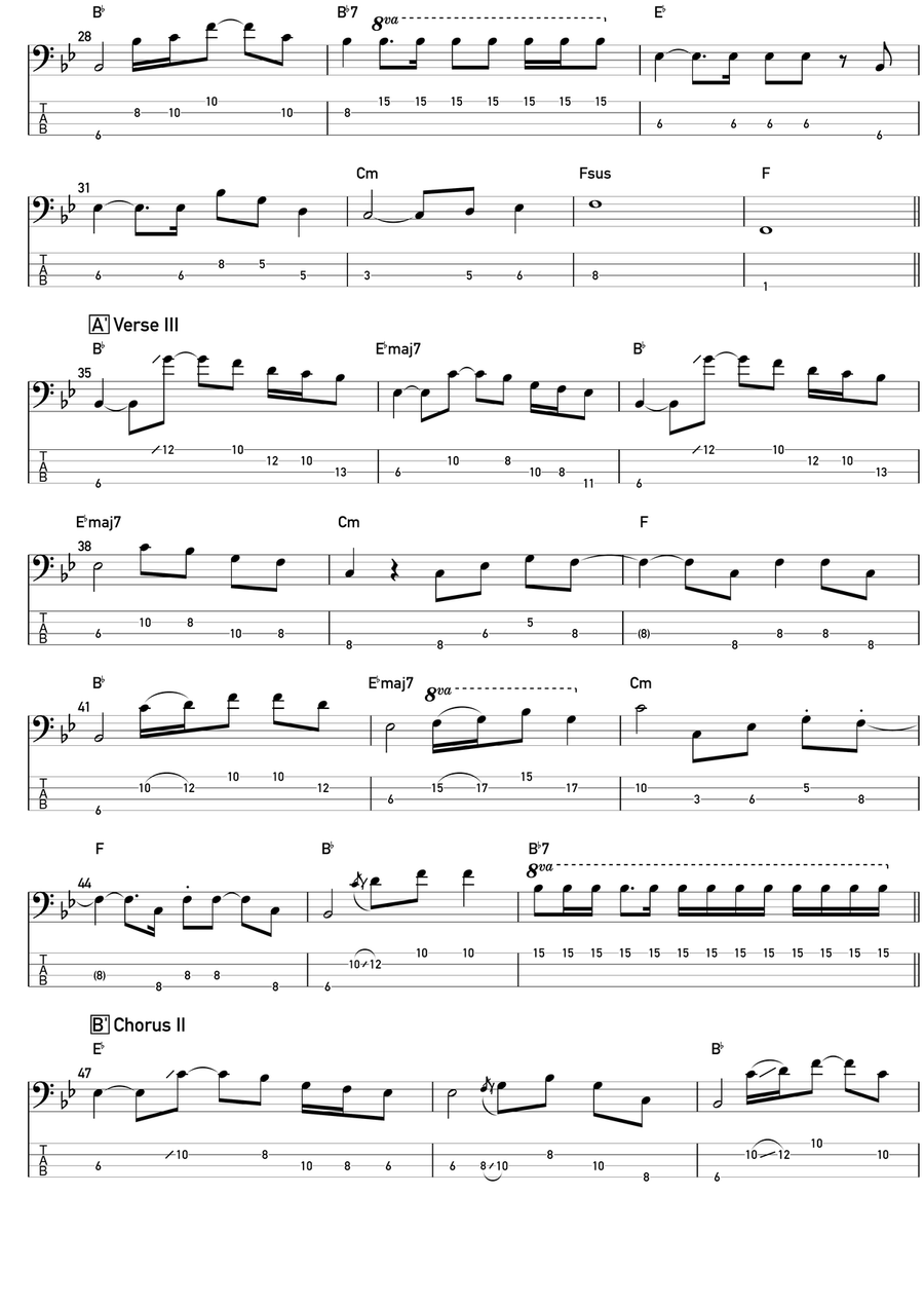 She's The One Acoustic Guitar scores gallery preview page 2