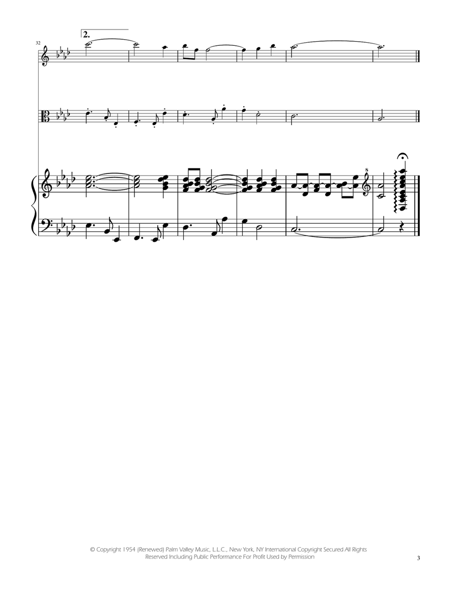 Fly Me To The Moon (In Other Words) String Duet scores gallery preview page 3
