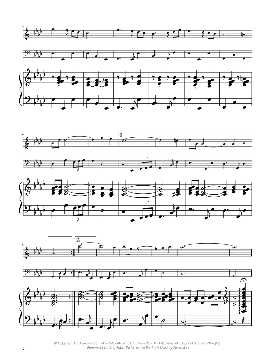Fly Me To The Moon (In Other Words) Woodwind Duet scores gallery preview page 2