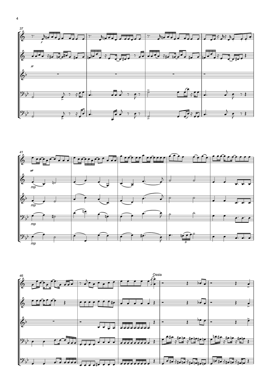 Case 143 Case 143 Brass Quintet scores gallery preview page 4