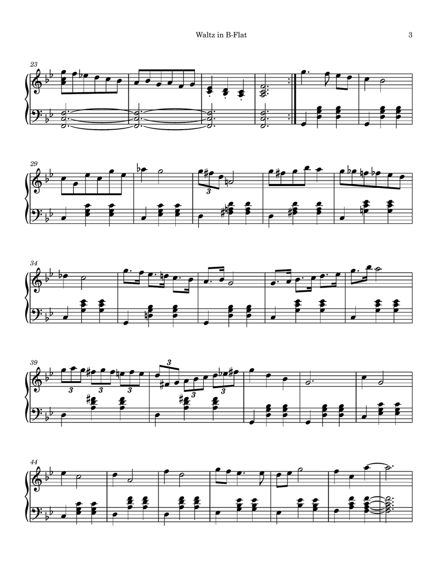 2 Waltes 2 Waltes Piano Solo scores gallery preview page 3