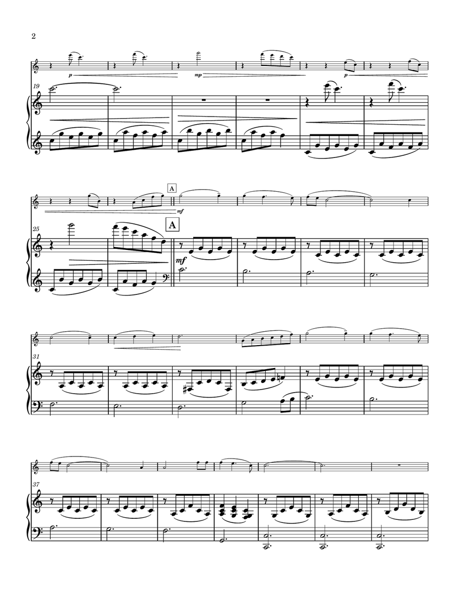 Medley: Piano Man with Only The Good Die Young, She's Always A Woman, The Longest Time, and Uptow... Violin Solo scores gallery preview page 3