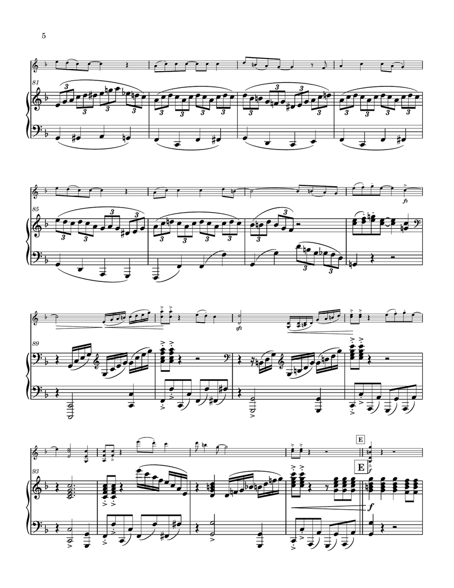 Medley: Piano Man with Only The Good Die Young, She's Always A Woman, The Longest Time, and Uptow... Violin Solo scores gallery preview page 6